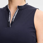 J.Lindeberg Women's Leya Sleeveless Golf Top - JL Navy