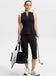 J.Lindeberg Women's Leya Sleeveless Golf Top - Black