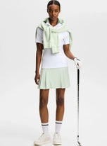 J.Lindeberg Women's Pip Golf Polo Shirt - White