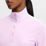 J.Lindeberg Women's Pip Golf Polo Shirt - Orchid Bouquet