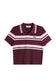 J.Lindeberg Women's Athena Knitted Golf Polo Shirt - Winetasting