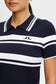 J.Lindeberg Women's Athena Knitted Golf Polo Shirt - JL Navy