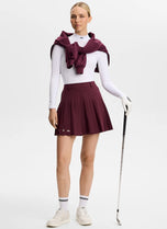 J.Lindeberg Women's Nadia Golf Skirt - Winetasting