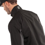 Galvin Green Air Waterproof Short Sleeve Golf Jacket - Black/Forged Iron