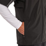 Galvin Green Air Waterproof Short Sleeve Golf Jacket - Black/Forged Iron