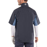Galvin Green Air Waterproof Short Sleeve Golf Jacket - Navy/Moonlight Blue