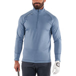 Galvin Green Drake Insulating 1/4 Zip Mid-Layer - Moonlight Blue