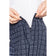 Golftini Women's Stretch Ankle Golf Pants - Navy Plaid