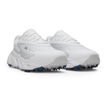 Under Armour Halo Hybrid Spikeless Golf Shoes - White/Metallic Silver