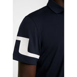 J.Lindeberg Heath Regular Fit Golf Polo Shirt - JL Navy