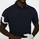 J.Lindeberg Heath Regular Fit Golf Polo Shirt - JL Navy