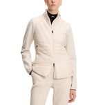 J.Lindeberg Women's Holma Quilt Hybrid Golf Jacket - Moonbeam