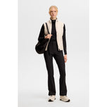 J.Lindeberg Women's Holma Quilt Hybrid Golf Vest - Moonbeam