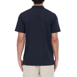 Huffer Tech Classic Golf Polo Shirt - Navy