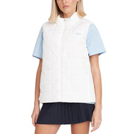 Huffer Women's Driver Golf Vest - Chalk