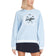 Huffer Women's Legacy Club Relax Crew Neck Pullover - Ice Blue