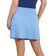 IBKUL Women's Solid A-Line 17.5" Golf Skort - Peri