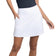IBKUL Women's Solid A-Line 17.5" Golf Skort - White