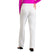 IBKUL Women's Straight Leg Performance Golf Pant - White