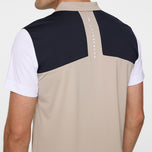 J.Lindeberg Block Golf Polo Shirt - String