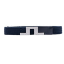J.Lindeberg Braided Bridge 30 Golf Belt - JL Navy