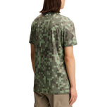 J.Lindeberg Dario Tour Print Golf Polo Shirt - Tour 26 Tonal Green