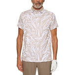 J.Lindeberg George Print Golf Polo Shirt - Scribble String