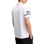 J.Lindeberg Heath Golf Polo Shirt - White