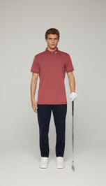 J.Lindeberg KV Golf Polo Shirt - Apple Butter