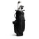 J.Lindeberg Printed Play Stand Golf Bag - Tour Geo Tonal Black