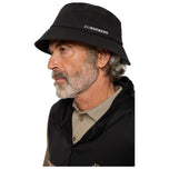 J.Lindeberg Sandy Rain Bucket Golf Hat - Black
