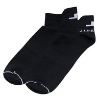 J.Lindeberg Spin Short Golf Socks - Black