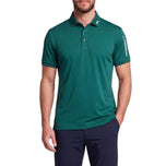 J.Lindeberg Tour Tech Golf Polo Shirt - Forest Biome