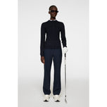 J.Lindeberg Women's Anna Knitted Zip Golf Sweater - JL Navy