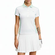 J.Lindeberg Women's Demi Golf Polo Shirt - White