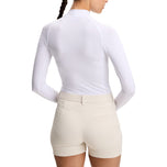 J.Lindeberg Women's Ella Compression Golf Shirt - White