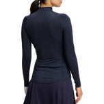 J.Lindeberg Women's Ella Compression Golf Shirt - JL Navy