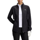 J.Lindeberg Women's Ellie Motion Shell Golf Jacket - Black