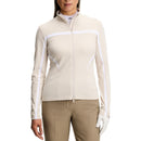 J.Lindeberg Women's Janice Full Zip Golf Mid-Layer - Moonbeam