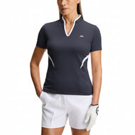 J.Lindeberg Women's Katie Golf Shirt - JL Navy
