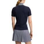 J.Lindeberg Women's Pip Golf Polo Shirt - Navy