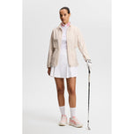 J.Lindeberg Women's Pip Golf Polo Shirt - White