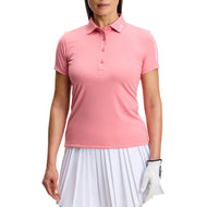 J.Lindeberg Women's Tour Tech Golf Polo Shirt - Flamingo Plume