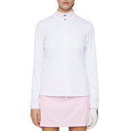 J.Lindeberg Women's Susanna Golf Mid-Layer - White