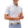 Johnnie-O Performance Jersey Polo Cabana Bar - Carbon Fiber