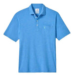 Johnnie-O Heathered Original 2.0 Golf Polo Shirt - Venice Blue