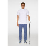 J.Lindeberg KV Print Golf Polo Shirt - White