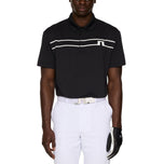 J.Lindeberg Klas Golf Polo Shirt - Black