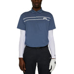 J.Lindeberg Klas Golf Polo Shirt - Vintage Indigo