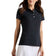 Peter Millar Women's Performance Stretch Jersey Golf Shirt - Black
